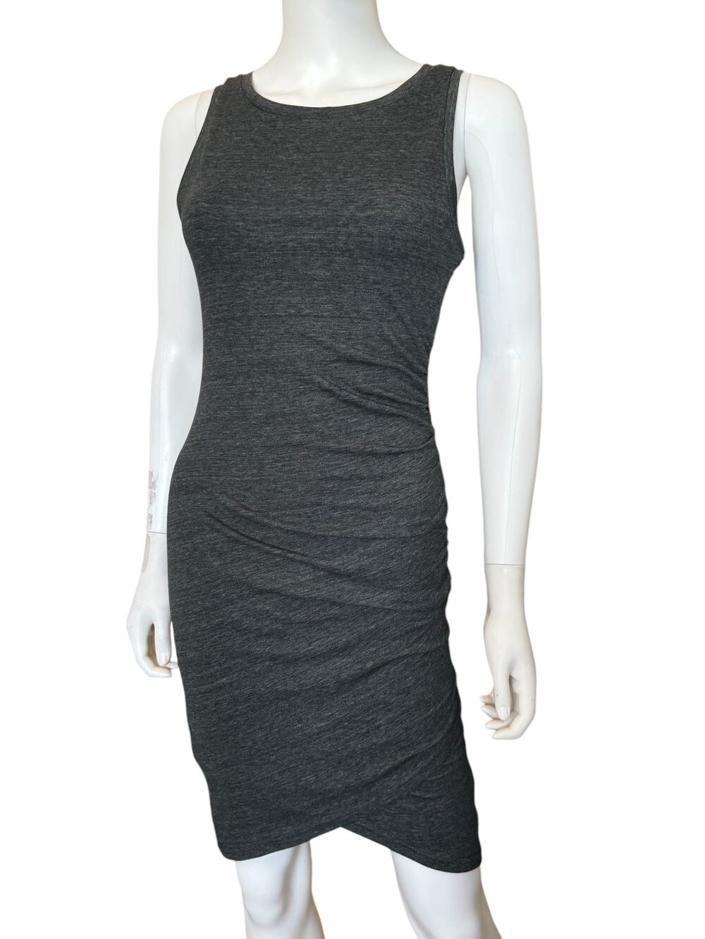 New NORDSTROM TREASURE & BOND ~Ruched Side Sleeveless Dress XS POOL CRUISE VACAY